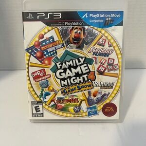 PlayStation 3 PS3 Family Game Night 4 The Game Show Blu Ray Disc Video Game